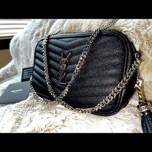 Authentic Saint Laurent Mini Lou Camera Bag